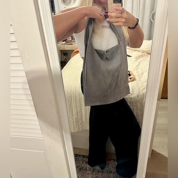 Free People Slouchy Suede Hobo - Picture 7 of 13